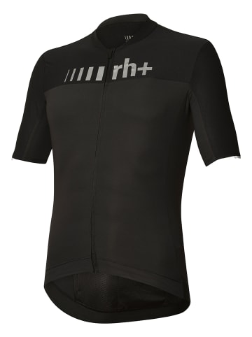 rh+ Fahrradtrikot Logo Jersey in black