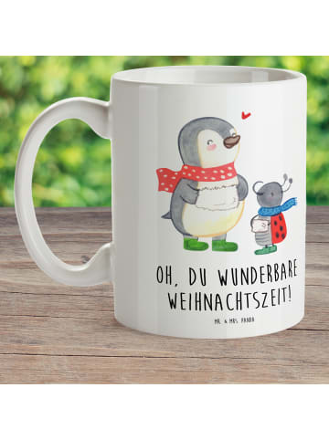 Mr. & Mrs. Panda Kinderpott Smörle Winterzeit mit Spruch in Weiß