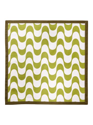 Butlers Butlers Serviette WAVY in Grün