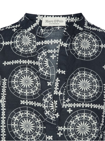 Marc O'Polo Bluse in marine beige - 0002