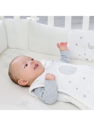 roba Stubenbett 3in1 90 x 40 cm Sternenzauber Beistellbett, Babybett & Bank - Weiß