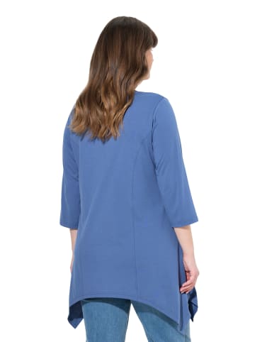 Ulla Popken Shirt in helles segelblau