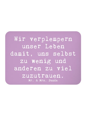 Mr. & Mrs. Panda magnet Spruch Leichtigkeit und Vertrauen mit Sp... in Lavendeltraum