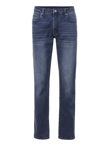 John Devin 5-Pocket-Jeans in dark-blue-denim