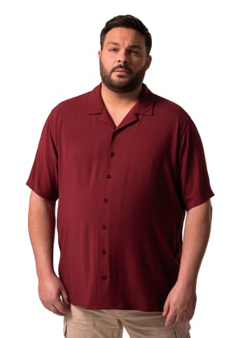 Men Plus Hemd in kupfer braun