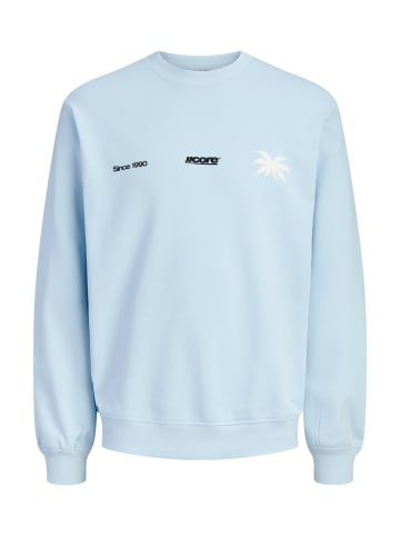 JACK & JONES Junior Sweatshirt 'Club Summer' in blau