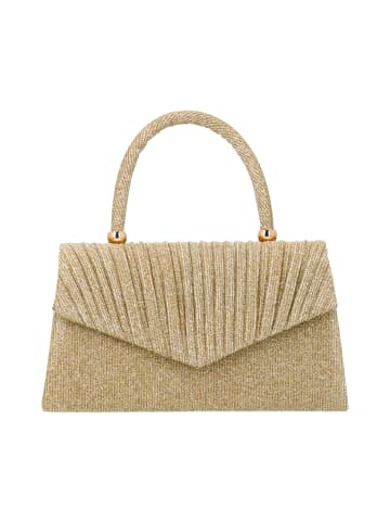 faina Women Handbag in Gold