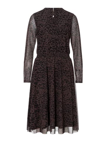 More & More leichtes, feminines Leo-Meshkleid in leo print