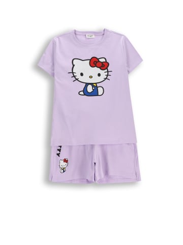 Coccodrillo Mädchenpyjama in violett