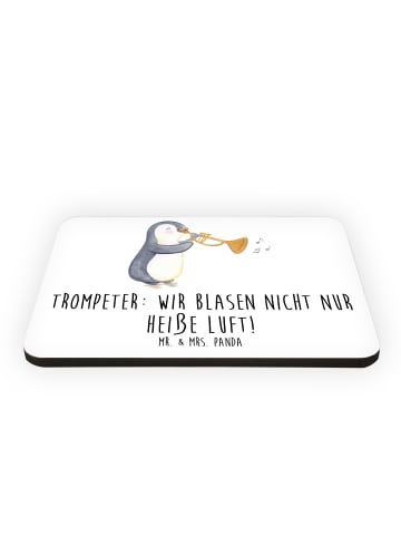 Mr. & Mrs. Panda Magnet Trompete Kunst mit Spruch in Weiß