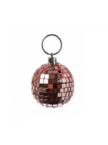 SATISFIRE 12x Spiegelkugel Mini Discokugel D: 5cm in kupfer