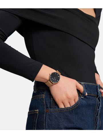 Tamaris Armbanduhr Shiny Sparkle in rosègold