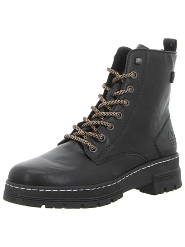 rieker Schnürstiefelette in schwarz
