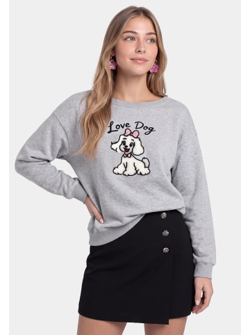 myMo Women Sweatshirt in Grey