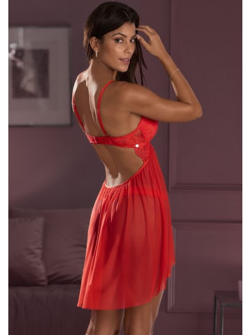JETTE Negligé in rot