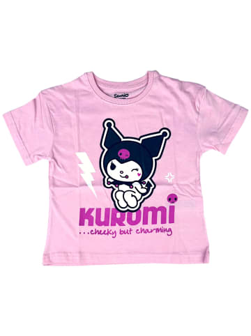 Hello Kitty T-Shirt Hello Kitty Kuromi in Rosa