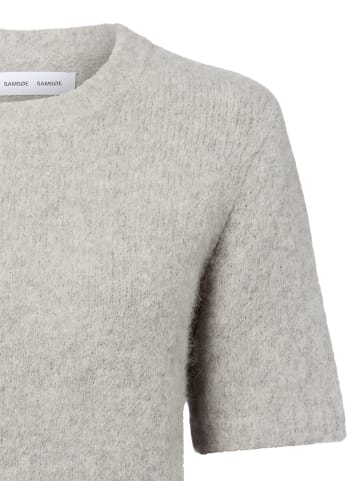 SAMSOE & SAMSOE Pullover Sajeanne in hellgrau - 0002