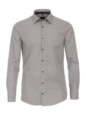 Venti Langarm Business Hemd für Herren in braun