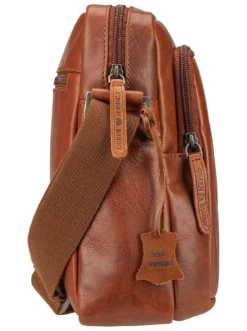 Greenburry Anderes Waxy Vintage Shoulderbag in Tobacco Nut