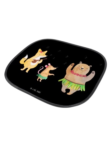 Mr. & Mrs. Panda Sonnenschutz Pkw Waldtiere Aloha ohne Spruch in Schwarz