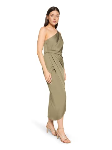 Vera Mont Abendkleid mit Raffung in Herb Green