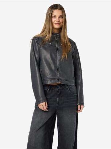 Noisy may Kunstlederjacke in Black