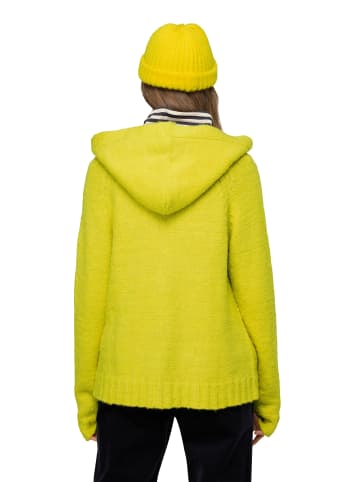 LAURASØN Strickjacke in neon yellow