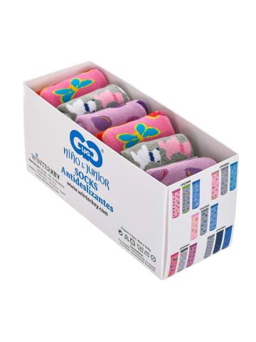 Le Petit Garcon 6er-Set: Socken in Multicolored