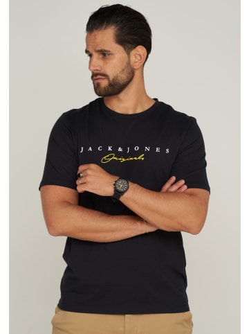 Jack & Jones T-Shirt - JJHARRISON TEE SS CREW NECK in Black