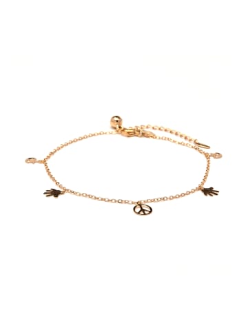 Luxenter Fußkettchen Basal mit 18 Karat Gelbgold-Finish-BASAL