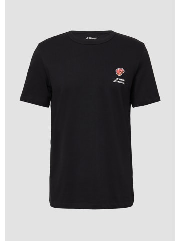 s.Oliver T-Shirt in 99D6_schwarz
