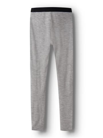 TWO SOON Lange Unterhose in Grey Melange