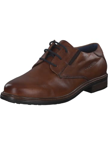 Bugatti Schnürschuhe in cognac