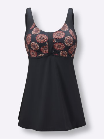 WITT WEIDEN Tankini-Oberteil in schwarz-rot