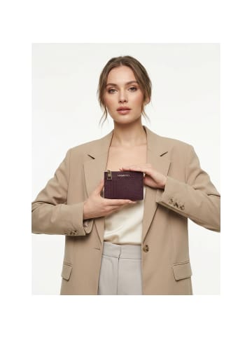 Lazarotti Bologna Leather Schlüsseletui Cardholder Leder 11,5 cm mit Air Tag Fach burgundy