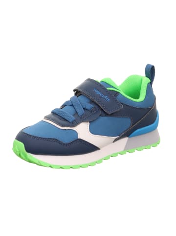 superfit Halbschuh DASH in Blau/Hellgrün