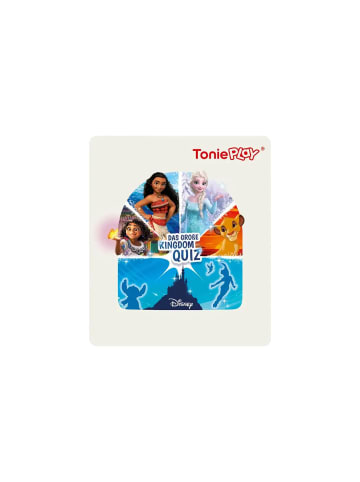 tonies Brettspiel Hörspielfigur Disney Das große Kingdom-Quiz (Tonieplay Game M) ab 5