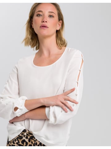 Marc Aurel Langarmbluse in offwhite