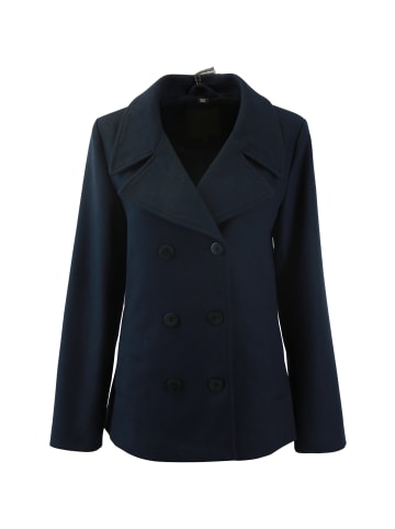 DreiMaster Damen Übergangscaban Aus Wollgemisch in Nachtblau