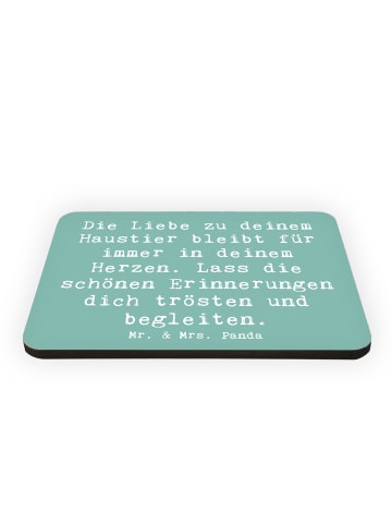 Mr. & Mrs. Panda Kühlschrankmagnet Spruch Trauerbewältigung Haus... in Meeresbrise