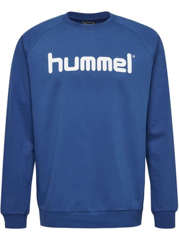 Hummel Sweatshirt Hmlgo Cotton Logo Sweatshirt in TRUE BLUE