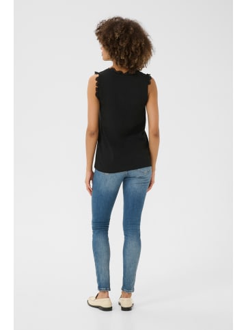 CULTURE Ärmellose Bluse CUlia Regular fit in Black