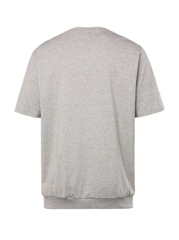 JP1880 Kurzarm T-Shirt in dunkelgrau melange