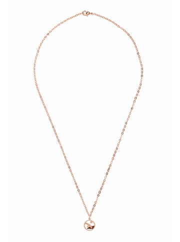 Gemshine Kette mit Anhänger Alpin Adler Wildlife in rose gold coloured