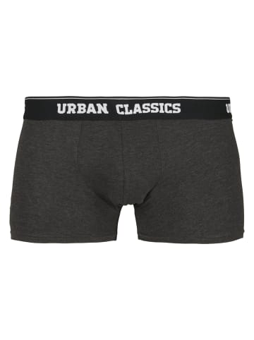 Urban Classics Boxershorts in bird aop+boxer orange+charcoal