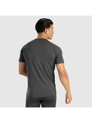 SMILODOX T-Shirt Zeyn in Anthrazit