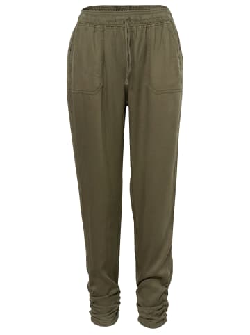 KOROSHI LANGE JOGGINGHOSE in khaki