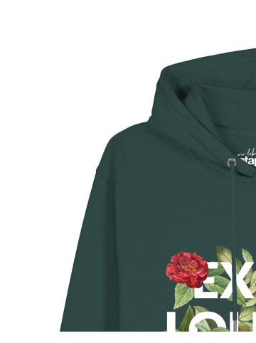 wat? Apparel Sweatshirt Exist Loudly in Glazed Green