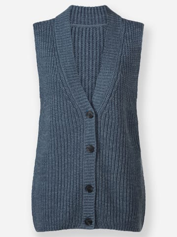 WITT WEIDEN Strickweste in rauchblau