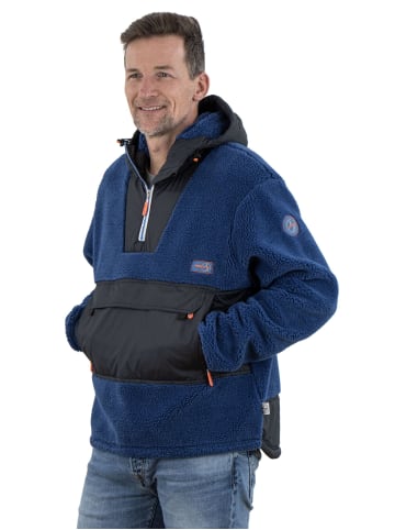 First B First B Sherpafleece Troyer in indigo